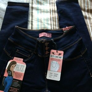 Wax Jean Push up